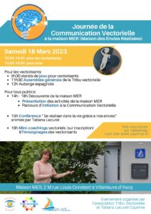 5ème édition de la Journée de la Communication Vectorielle @ maison MER