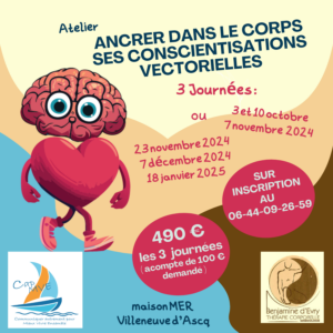 Ancrer dans le corps ses conscientisations vectorielles @ maison MER